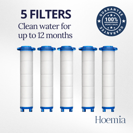 Pureflow™ Shower Filter Pack 5x – Up to 12 Month Supply