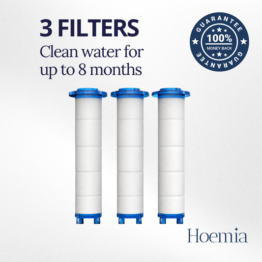 Pureflow™ Shower Filter Pack 3x – Up to 8 Month Supply