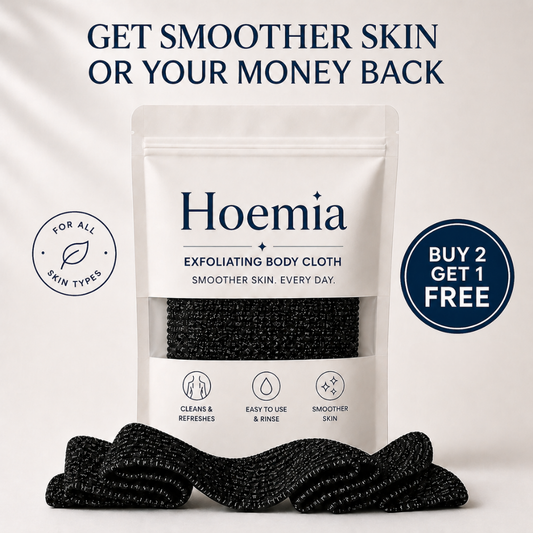 SkinPure™ exfoliating shower cloth